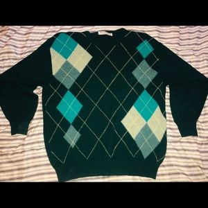 1980s Vintage Burberry Wool Sweater 8/10 condition